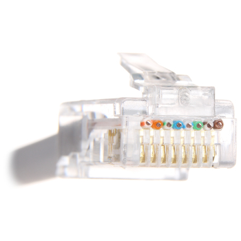 WTYK MODULARNY PRZELOTOWY RJ45T*P100 TYP EZ